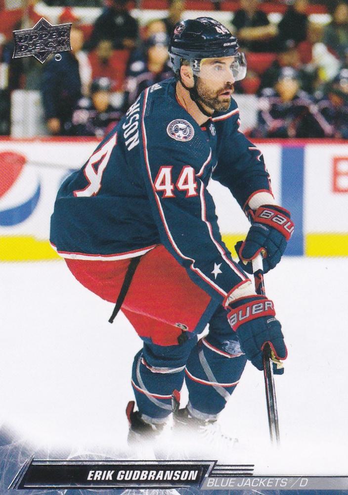 Erik Gudbranson #541 Columbus Blue Jackets | 2022-23 Upper Deck | NHL Card