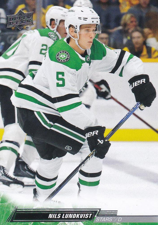 Nils Lundkvist #546 Dallas Stars | 2022-23 Upper Deck | NHL Trading Card