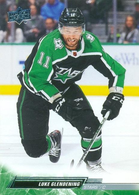 Luke Glendening #548 Dallas Stars | 2022-23 Upper Deck | NHL Trading Card