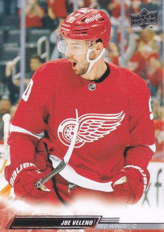 Joe Veleno #555 Detroit Red Wings | 2022-23 Upper Deck | NHL Trading Card