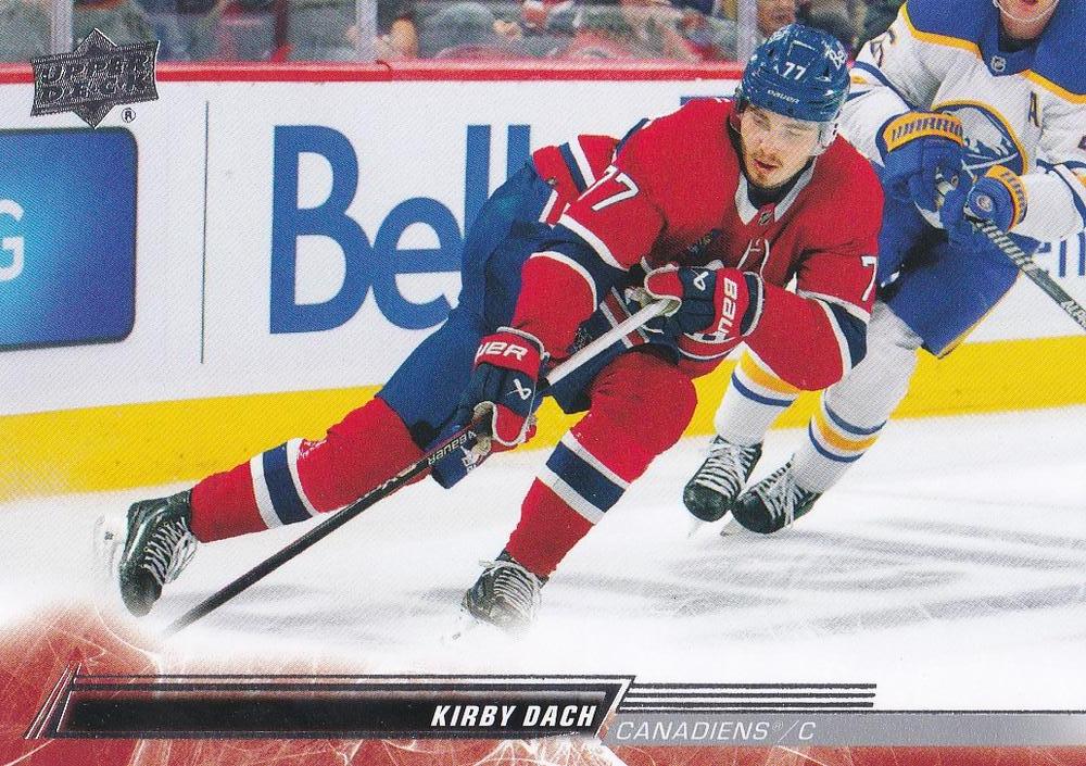 Kirby Dach #574 Montreal Canadiens | 2022-23 Upper Deck | NHL Trading Card