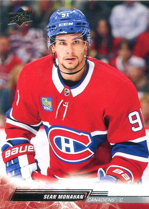 Sean Monahan #577 Montreal Canadiens | 2022-23 Upper Deck | NHL Trading Card