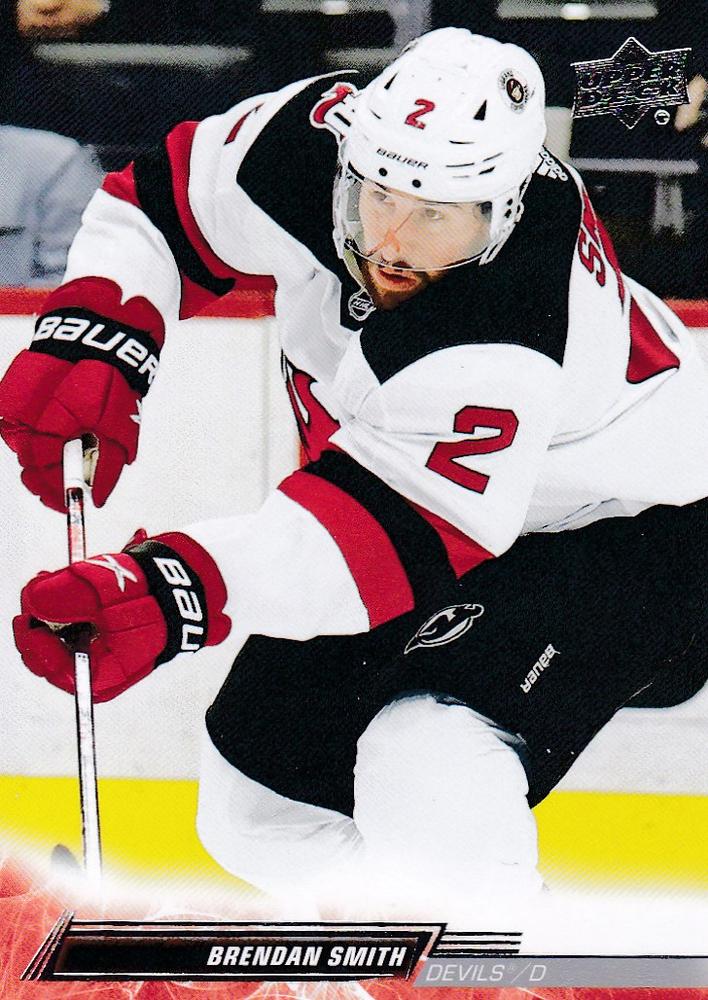 Brendan Smith #584 New Jersey Devils | 2022-23 Upper Deck | NHL Trading Card