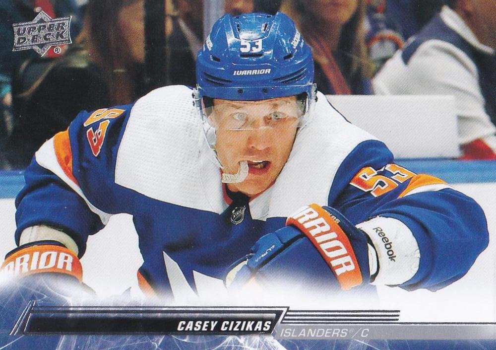 Casey Cizikas #590 New York Islanders | 2022-23 Upper Deck | NHL Trading Card