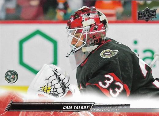Cam Talbot #598 Ottawa Senators | 2022-23 Upper Deck | NHL Trading Card