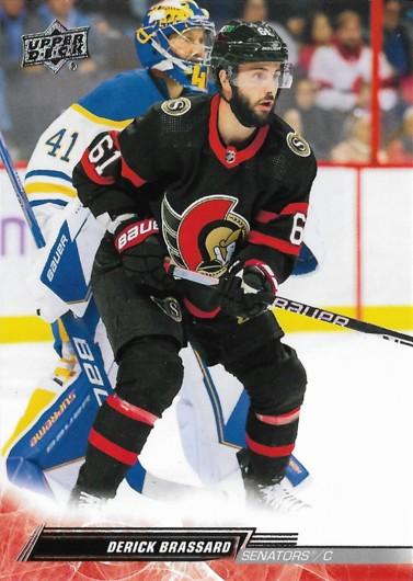Derick Brassard #601 Ottawa Senators | 2022-23 Upper Deck | NHL Trading Card