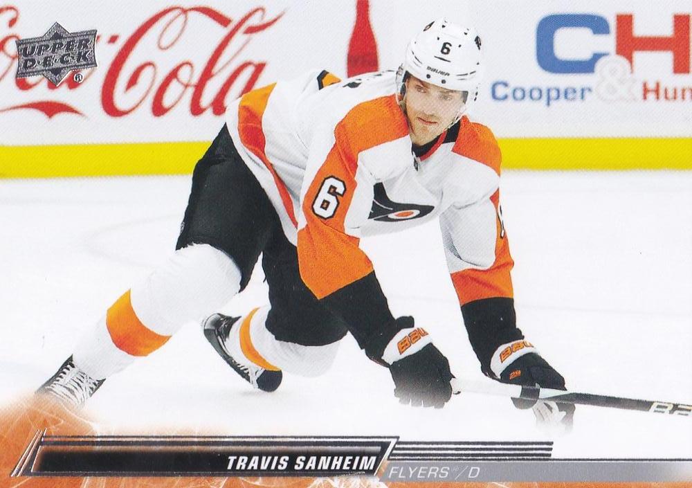 Travis Sanheim #606 Philadelphia Flyers | 2022-23 Upper Deck | NHL Trading Card
