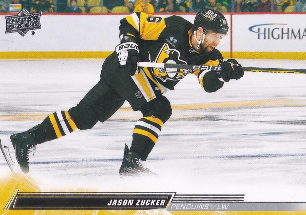 Jason Zucker #611 Pittsburgh Penguins | 2022-23 Upper Deck | NHL Trading Card