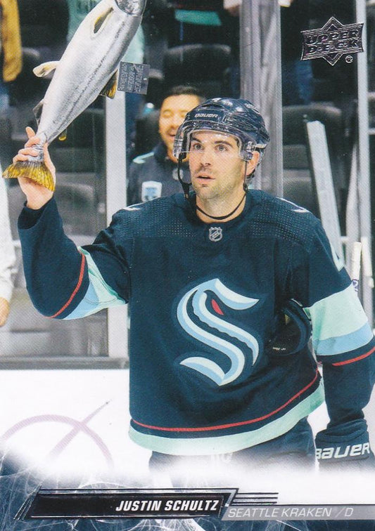 Justin Schultz #619 Seattle Kraken | 2022-23 Upper Deck | NHL Trading Card