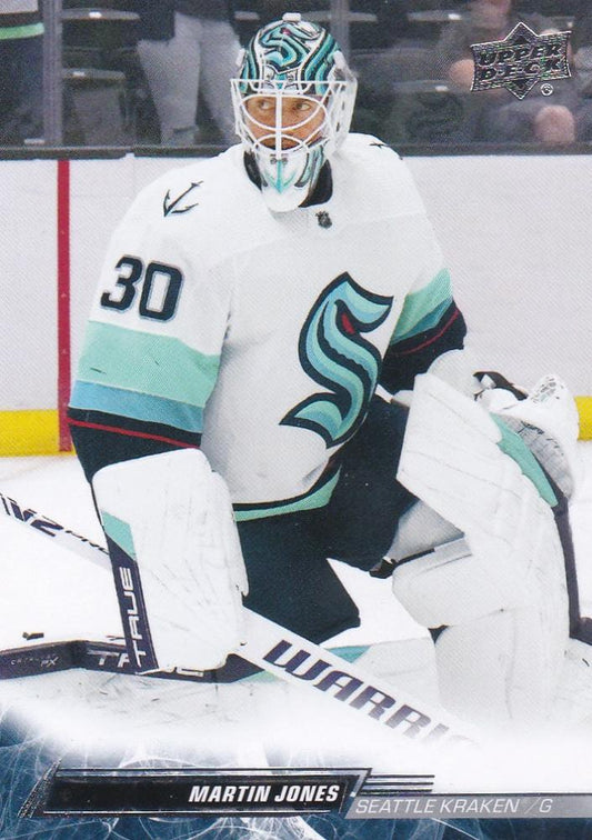 Martin Jones #620 Seattle Kraken | 2022-23 Upper Deck | NHL Trading Card