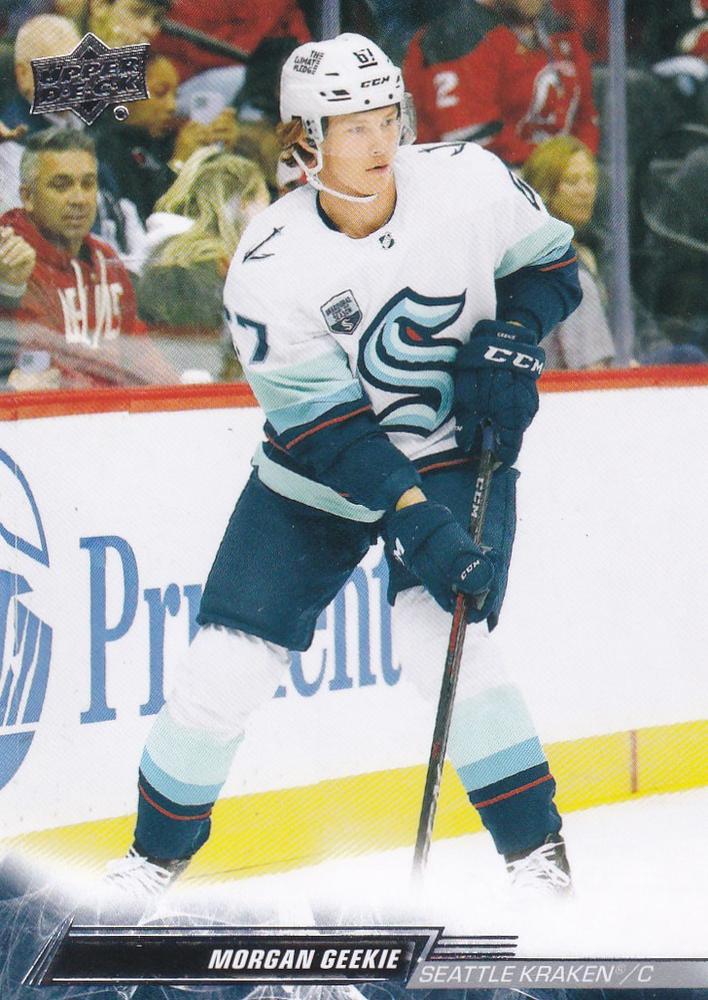 Morgan Geekie #623 Seattle Kraken | 2022-23 Upper Deck | NHL Trading Card
