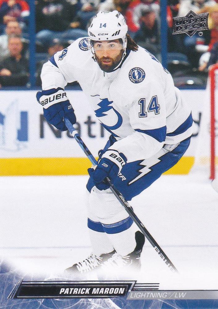 Patrick Maroon #627 Tampa Bay Lightning | 2022-23 Upper Deck | NHL Trading Card