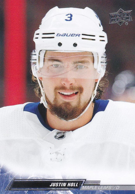Justin Holl #632 Toronto Maple Leafs | 2022-23 Upper Deck | NHL Trading Card