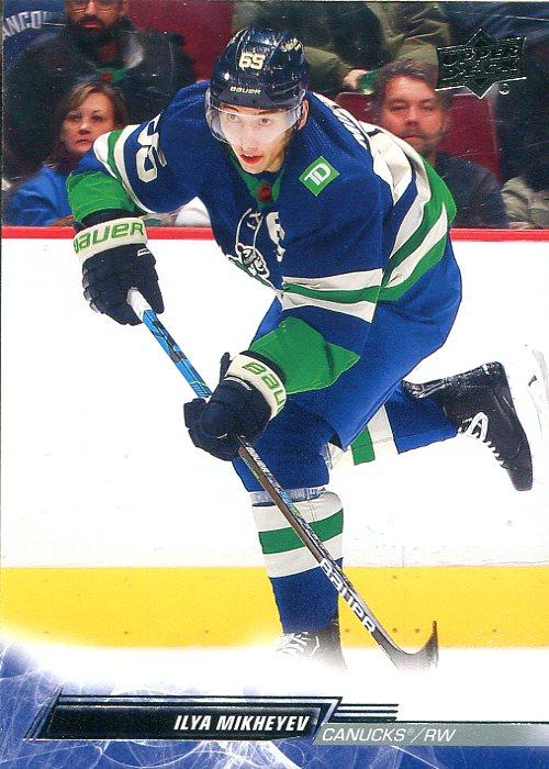 Ilya Mikheyev #635 Vancouver Canucks | 2022-23 Upper Deck | NHL Trading Card