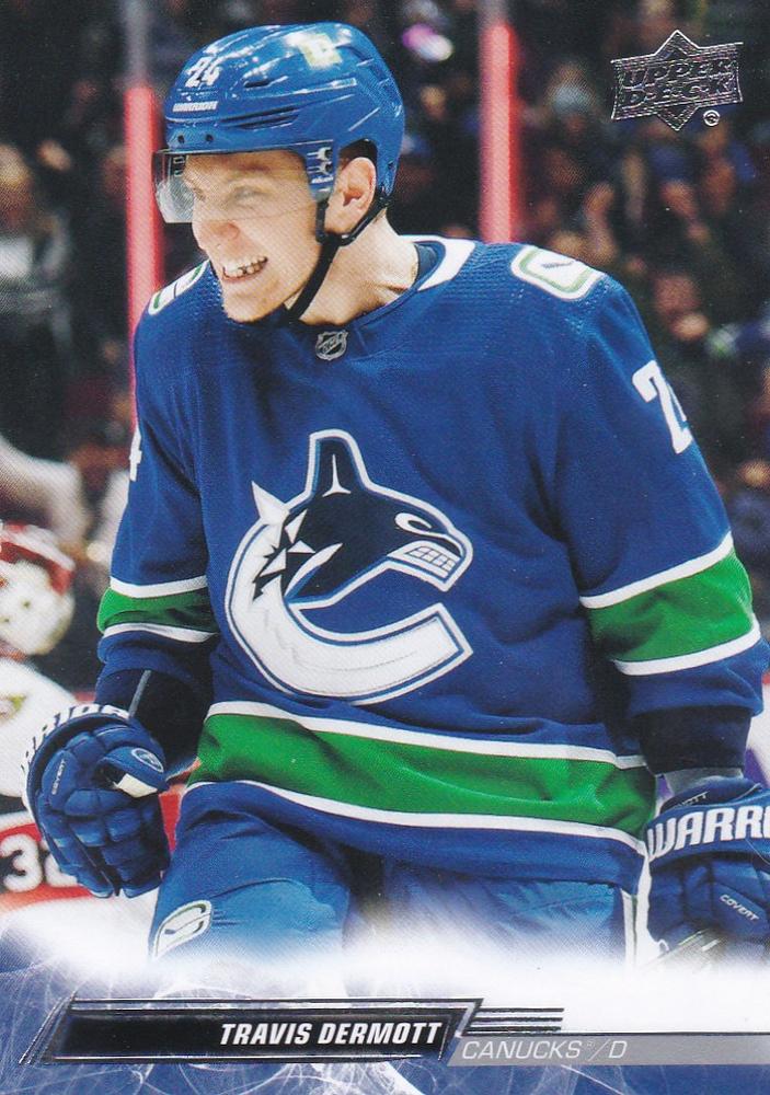 Travis Dermott #640 Vancouver Canucks | 2022-23 Upper Deck | NHL Trading Card
