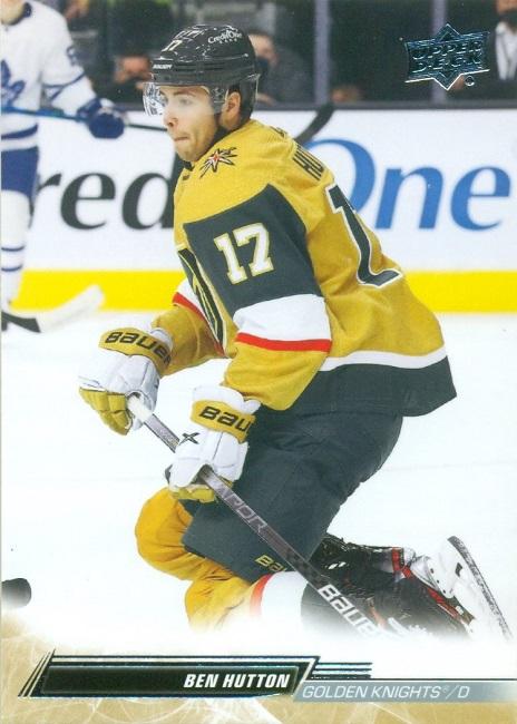 Ben Hutton #643 Vegas Golden Knights | 2022-23 Upper Deck | NHL Trading Card