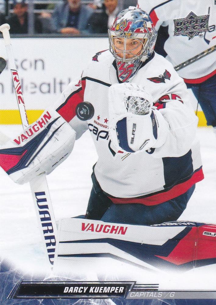 Darcy Kuemper #644 Washington Capitals | 2022-23 Upper Deck | NHL Trading Card
