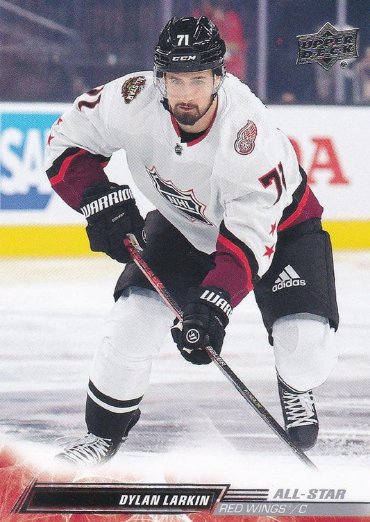 Dylan Larkin 
AS #656 Detroit Red Wings | 2022-23 Upper Deck | NHL Trading Card