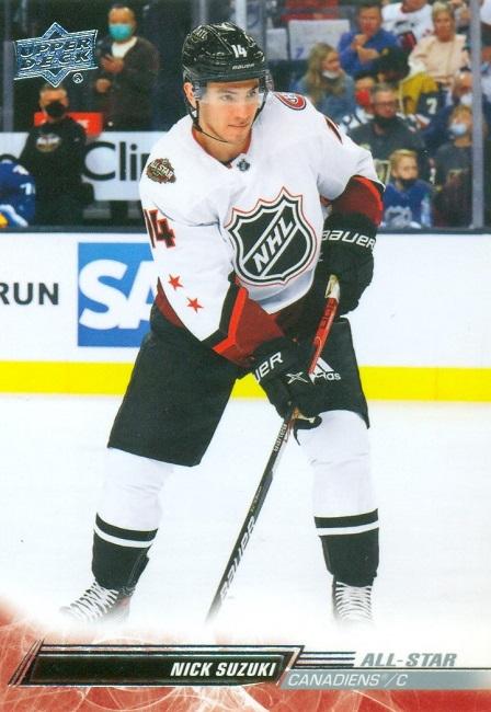 Nick Suzuki 
AS #657 Montreal Canadiens | 2022-23 Upper Deck | NHL Trading Card