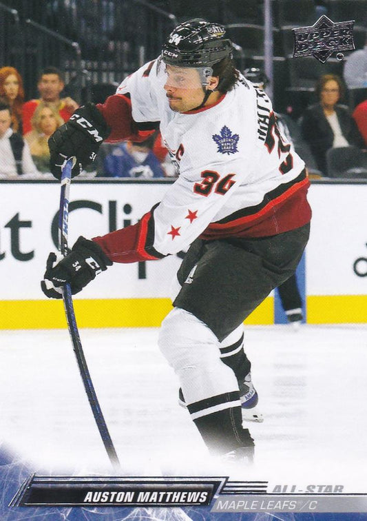Auston Matthews 
AS #659 Toronto Maple Leafs | 2022-23 Upper Deck | NHL Card