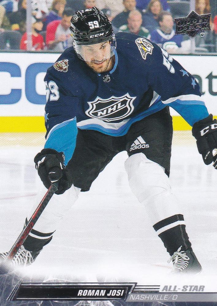 Roman Josi 
AS #668 Nashville Predators | 2022-23 Upper Deck | NHL Trading Card