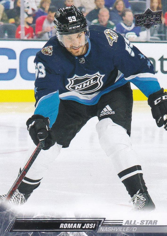 Roman Josi 
AS #668 Nashville Predators | 2022-23 Upper Deck | NHL Trading Card