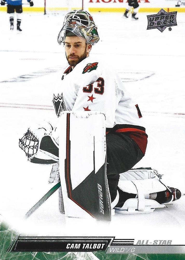 Cam Talbot 
AS #675 Minnesota Wild | 2022-23 Upper Deck | NHL Trading Card