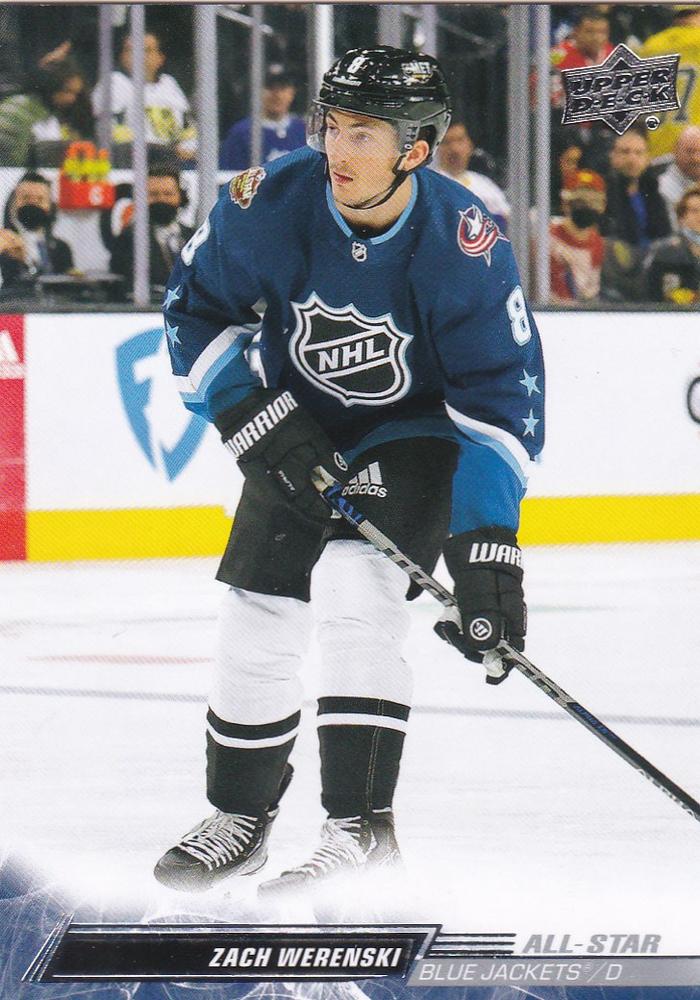 Werenski Hockey Zach Werenski Columbus Blue Jackets NHL Hockey