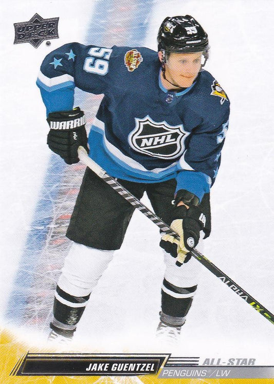 Jake Guentzel 
AS #681 Pittsburgh Penguins | 2022-23 Upper Deck | NHL Card