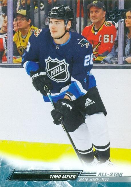 Timo Meier 
AS #692 San Jose Sharks | 2022-23 Upper Deck | NHL Trading Card