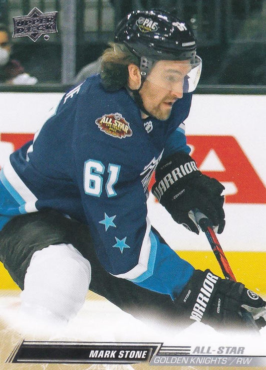 Mark Stone 
AS #697 Vegas Golden Knights | 2022-23 Upper Deck | NHL Card