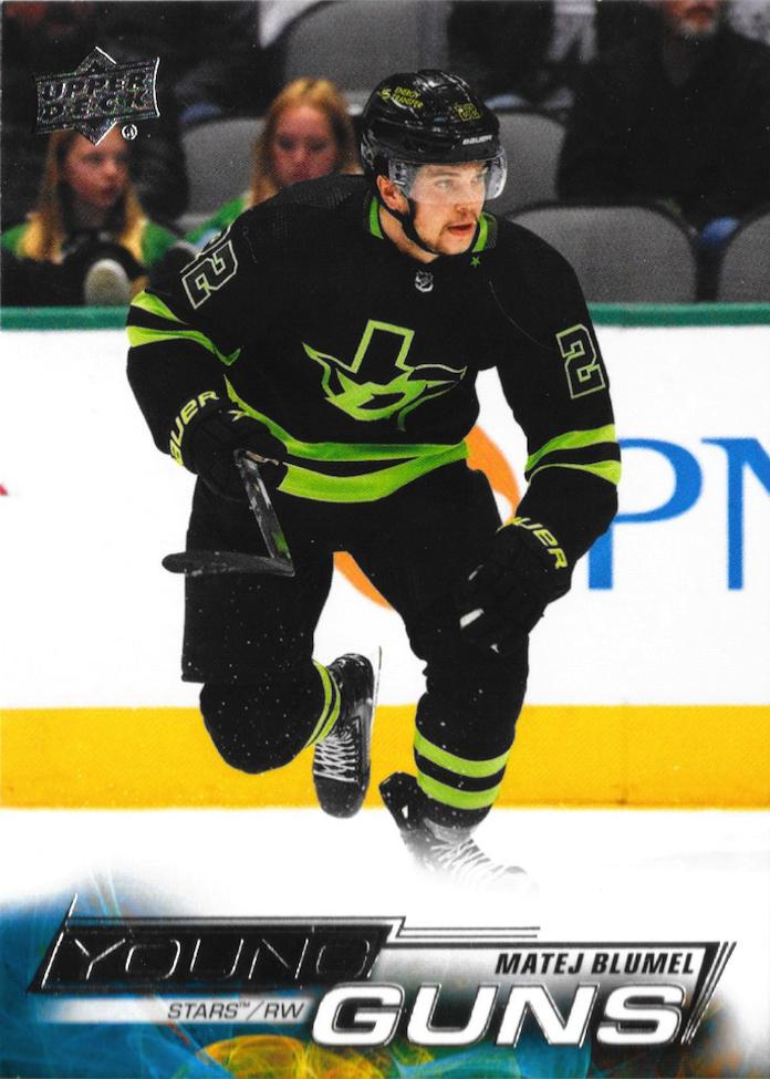 Matej Blumel 
YG, RC #704 Dallas Stars | 2022-23 Upper Deck | NHL Trading Card
