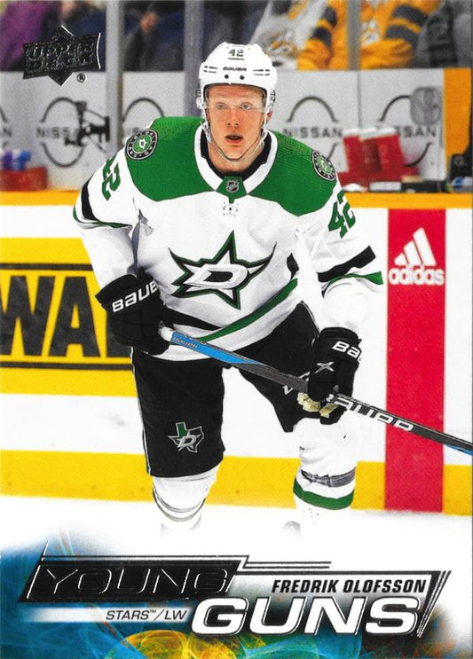 Fredrik Olofsson 
YG, RC #710 Dallas Stars | 2022-23 Upper Deck | NHL Card