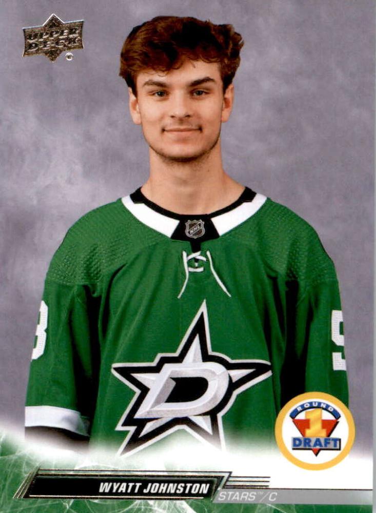 Wyatt Johnston
FRDP #747 Dallas Stars | 2022-23 Upper Deck | NHL Trading Card