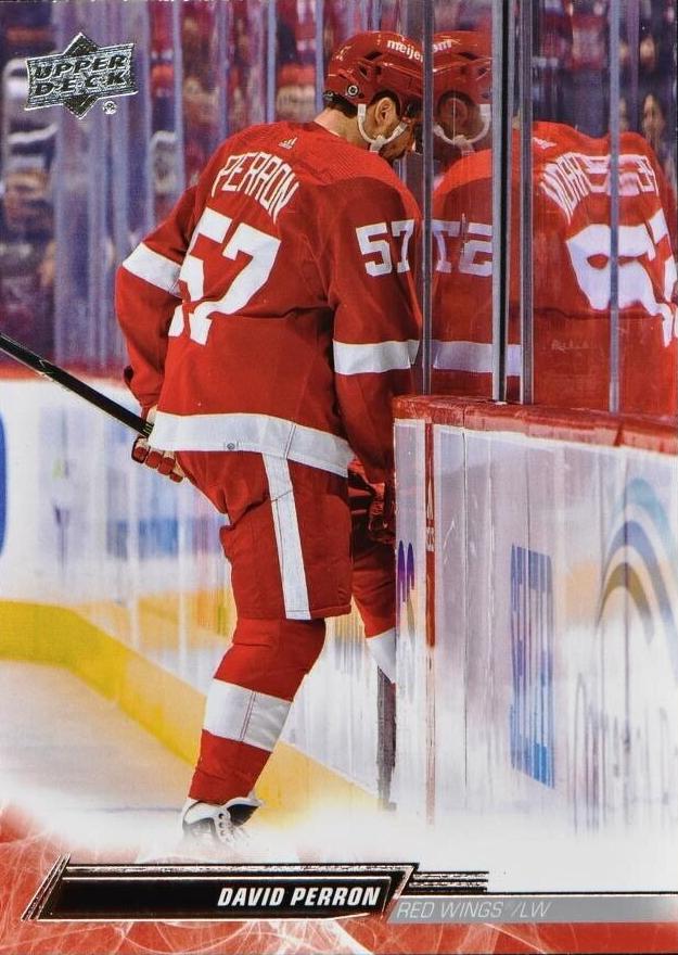 David Perron 
SP, VAR #551 Detroit Red Wings | 2022-23 Upper Deck | NHL Card