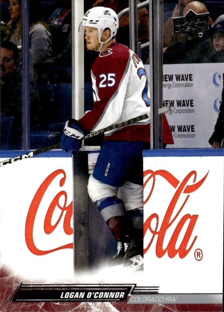 Logan O'Connor 
SP, VAR #538 Colorado Avalanche | 2022-23 Upper Deck | NHL Card