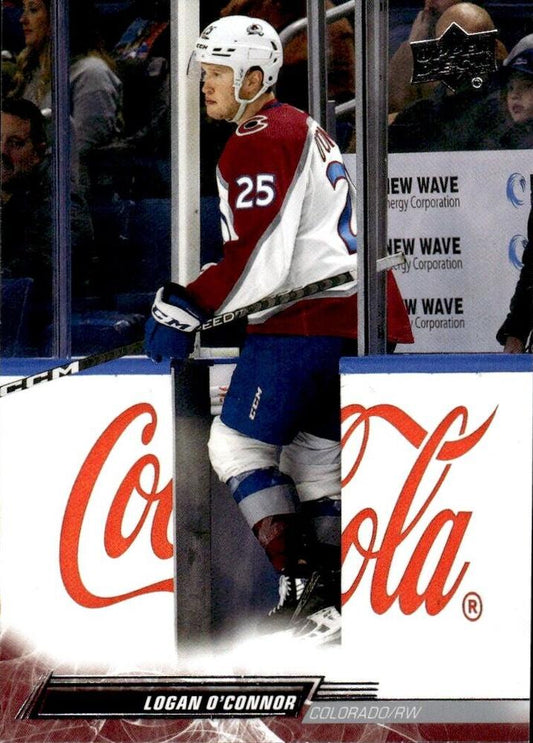 Logan O'Connor 
SP, VAR #538 Colorado Avalanche | 2022-23 Upper Deck | NHL Card