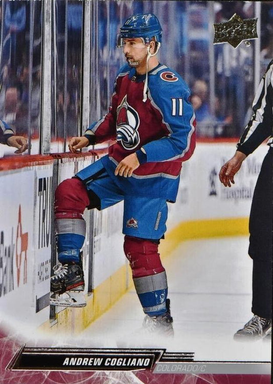 Andrew Cogliano 
SP, VAR #539 Colorado Avalanche | 2022-23 Upper Deck | NHL Card