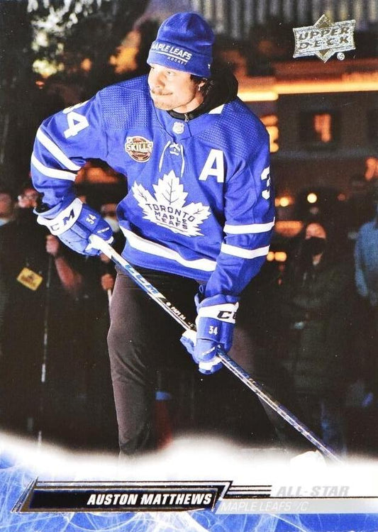 Auston Matthews 
SP, VAR #659 Toronto Maple Leafs | 2022-23 Upper Deck | NHL Card