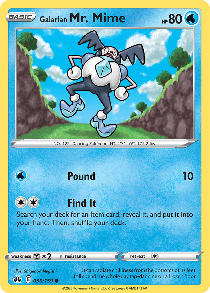 Buy Galarian Mr. Mime | Pokemon Card Australia – Brickheads