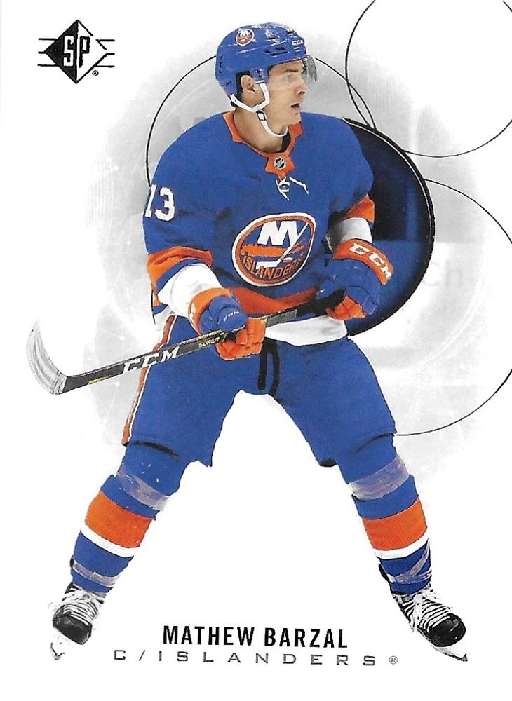 Mathew Barzal #24 New York Islanders | 2020-21 SP | NHL Trading Card