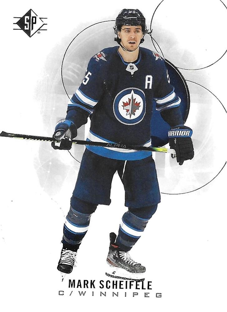 Mark Scheifele #37 Winnipeg Jets | 2020-21 SP | NHL Trading