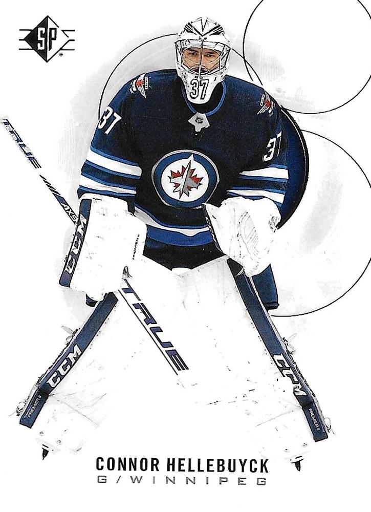 Connor Hellebuyck #71 Winnipeg Jets | 2020-21 SP | NHL Trading Card