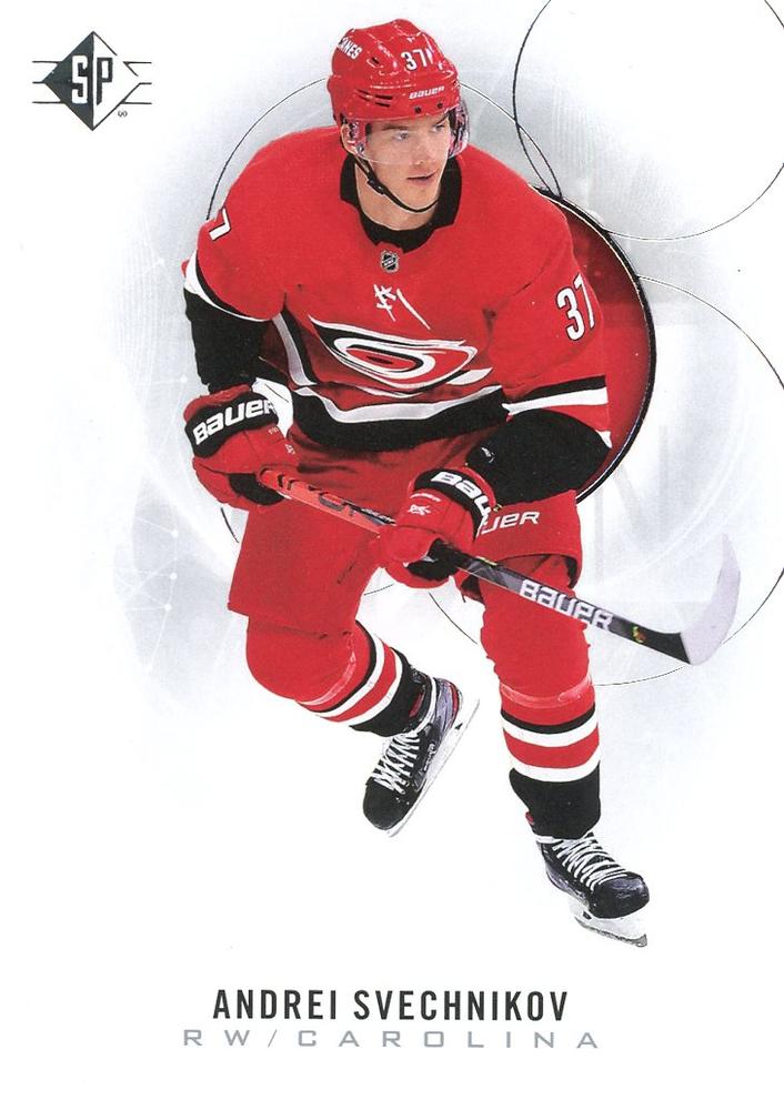Andrei Svechnikov #81 Carolina Hurricanes | 2020-21 SP | NHL Trading Card