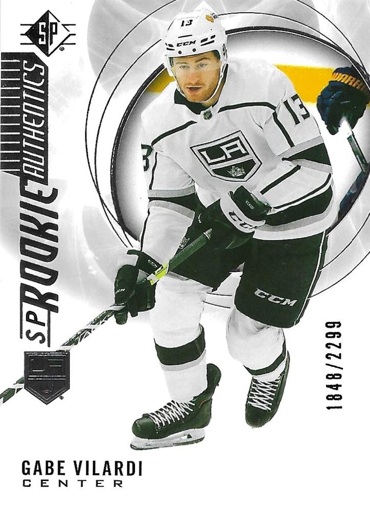 Gabe Vilardi 
RA, RC, SN2299 #123 Los Angeles Kings | 2020-21 SP | NHL Card