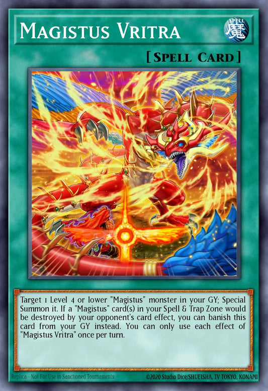 Magistus Vritra - GEIM-EN012 Rare | Yu-Gi-Oh! Card