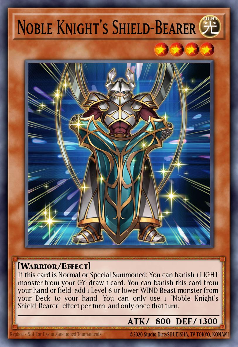 Noble Knight's ShieldBearer - BROL-EN017 Secret Rare