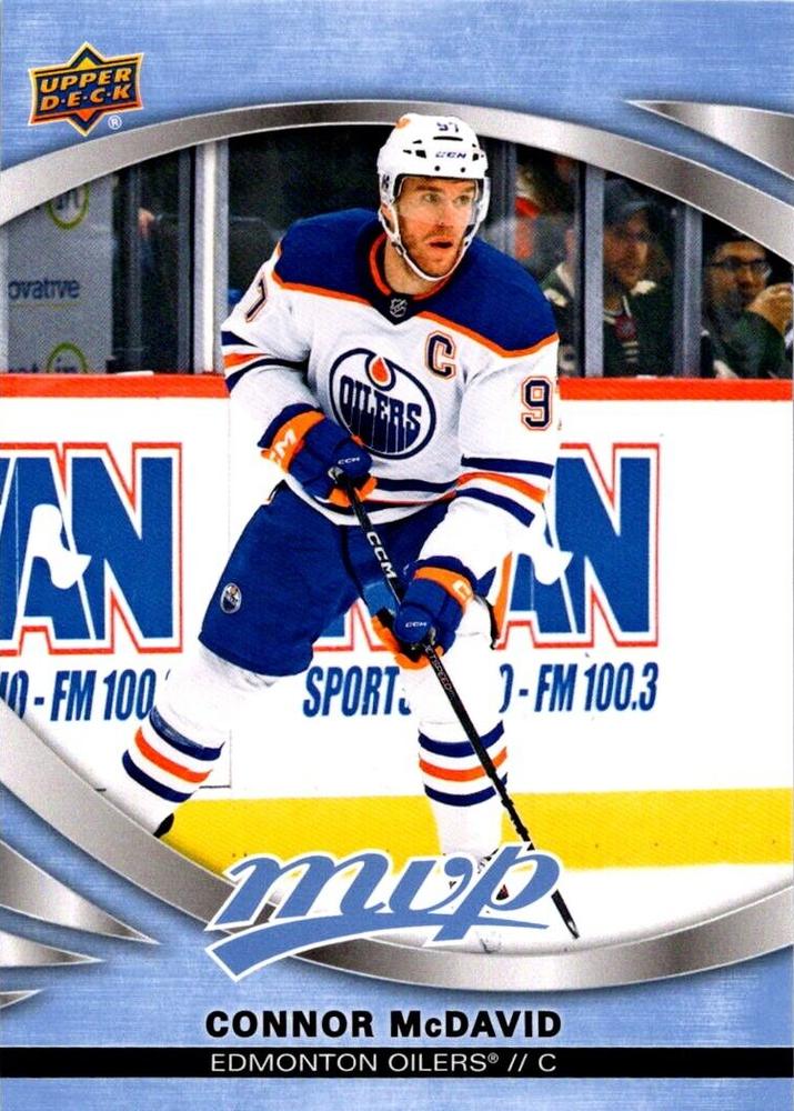 Connor McDavid #35 Edmonton Oilers | 2023-24 Upper Deck MVP | NHL Trading Card