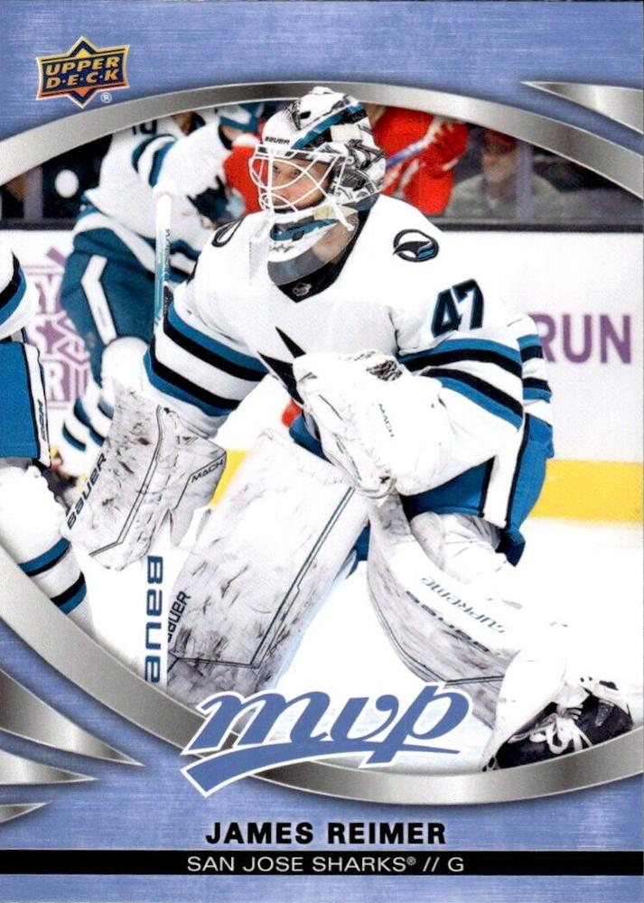 James Reimer 187 San Jose Sharks 2023 24 Upper Deck MVP NHL Tradi james-reimer-187-san-jose-sharks-2023-24-upper-deck-mvp-nhl-tradi