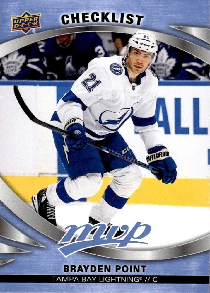 Brayden Point
CL #200 Tampa Bay Lightning | 2023-24 Upper Deck MVP | NHL Card
